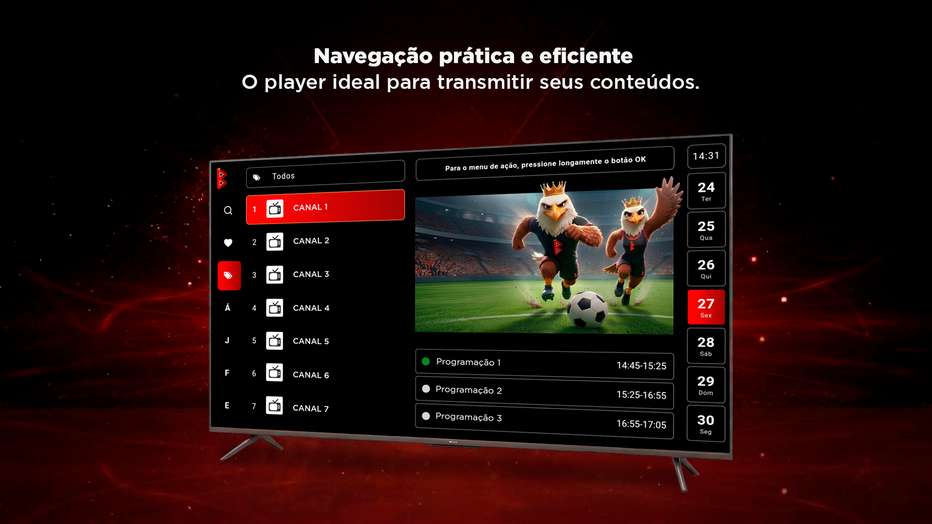 Aplicativo Blessed Player